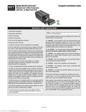 NVT NV-EC1701U Eo2 Complete Installation Manual