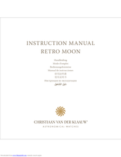 Christiaan van der Klaauw RETRO MOON Instruction Manual