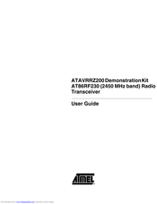 Atmel ATAVRRZ200 User Manual
