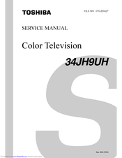 Toshiba 34JH9UH Service Manual