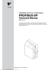 YASKAWA PROFIBUS-DP Technical Manual