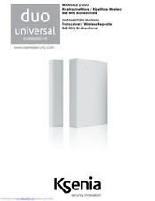 Ksenia duo Universal KSI2600000.310 Installation Manual