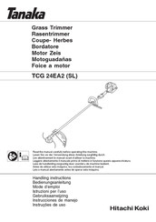 Tanaka TCG 24EA2 Handling Instructions Manual