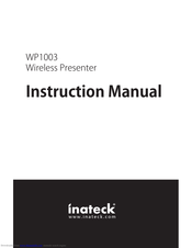 Inateck WP1003 Instruction Manual