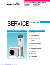 Klimatair KFH28PV2 Service Manual