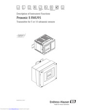 Endress+Hauser Prosonic S FMU95 Description