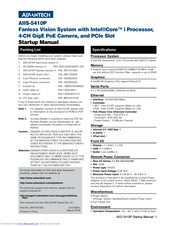 Advantech AIIS-5410P Startup Manual