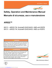 Jacobsen 68131 Safety, Operation And Maintenance Manual