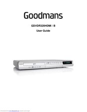 Goodmans GDVDR320HDMI / B User Manual