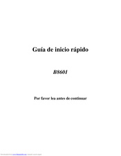 Bitel B8601 Quick Start Manual