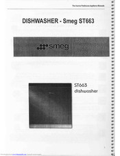 Smeg ST663 Installation And Operating Instructions Manual