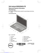 Dell Latitude E6320ATG Setup And Features Information