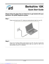 ATL Berkshire 10K ipPBX Quick Start Manual