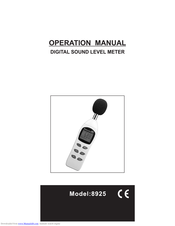 AZ 8925 Operation Manual