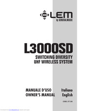 LEM L2000TD Owner's Manual