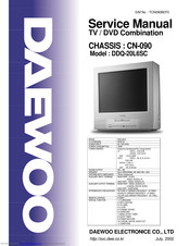 Daewoo DDQ-20L6SC Service Manual