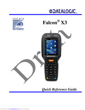 Datalogic Falcon X3 Quick Reference Manual