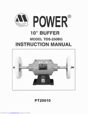 Power TDS-250BG Instruction Manual