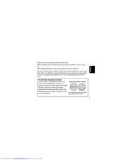 Citizen YUQ-W760-00M Manual