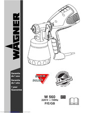 WAGNER W 560 Operating	 Instruction