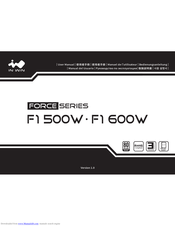 In Win F1 600W User Manual