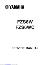 Yamaha FZS6W Service Manual