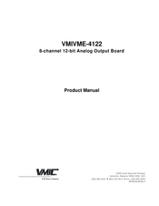 VMIC VMIVME-4122 Product Manual