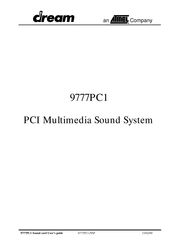 Dream 9777PC1 User Manual