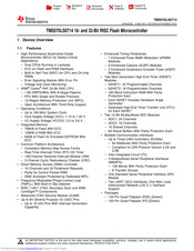 Texas Instruments TMS570LS0714 Manual