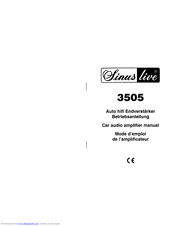 Sinus Live 3505 Manual