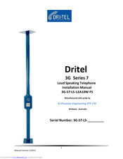 DRITEL 3G-S7-LS-12A10W-FS Installation Manual