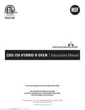 NSF CBO-750 HYBRID-R Instruction Manual