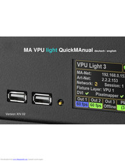 MA VPU light Quick Manual