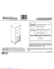 Ameriwood 1309026WP Instruction Booklet