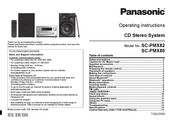 Panasonic SC-PMX80 Manuals | ManualsLib