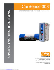 EMX Industries, Inc. CarSense 303 Operating Instructions Manual