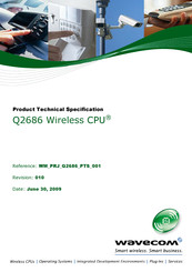 Wavecom Q2686 Technical Specifications