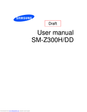 Samsung SM-Z300H/DD User Manual