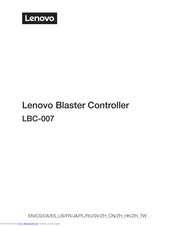 Lenovo LBC-007 Quick Start Manual