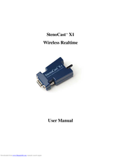 Horizon Technical Consulting StenoCast X1 User Manual