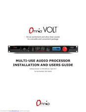 Omnia Volt Installation And User Manual