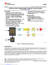 Texas Instruments GC5328 Manual