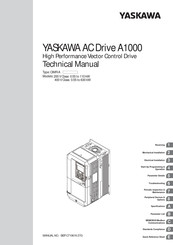 YASKAWA A1000 Series Technical Manual