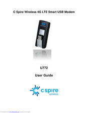C Spire U772 User Manual
