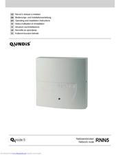 QUNDIS QNODE5 Operating And Installation Instructions