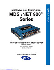 Microwave Data Systems iNET 900 Series User Manual