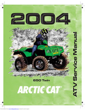 Arctic Cat 650 Twin2004 Service Manual