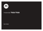 Motorola MOTONAV TN20 User Manual