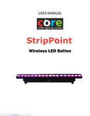 Core Lighting StripPoint User Manual