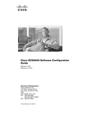 Cisco SCE8000 GBE Configuration Manual